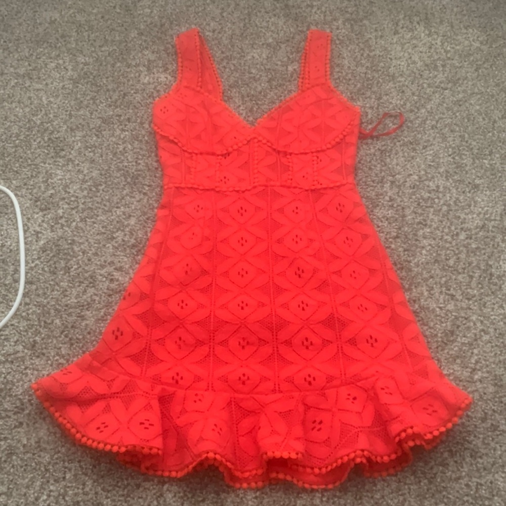 Red dress